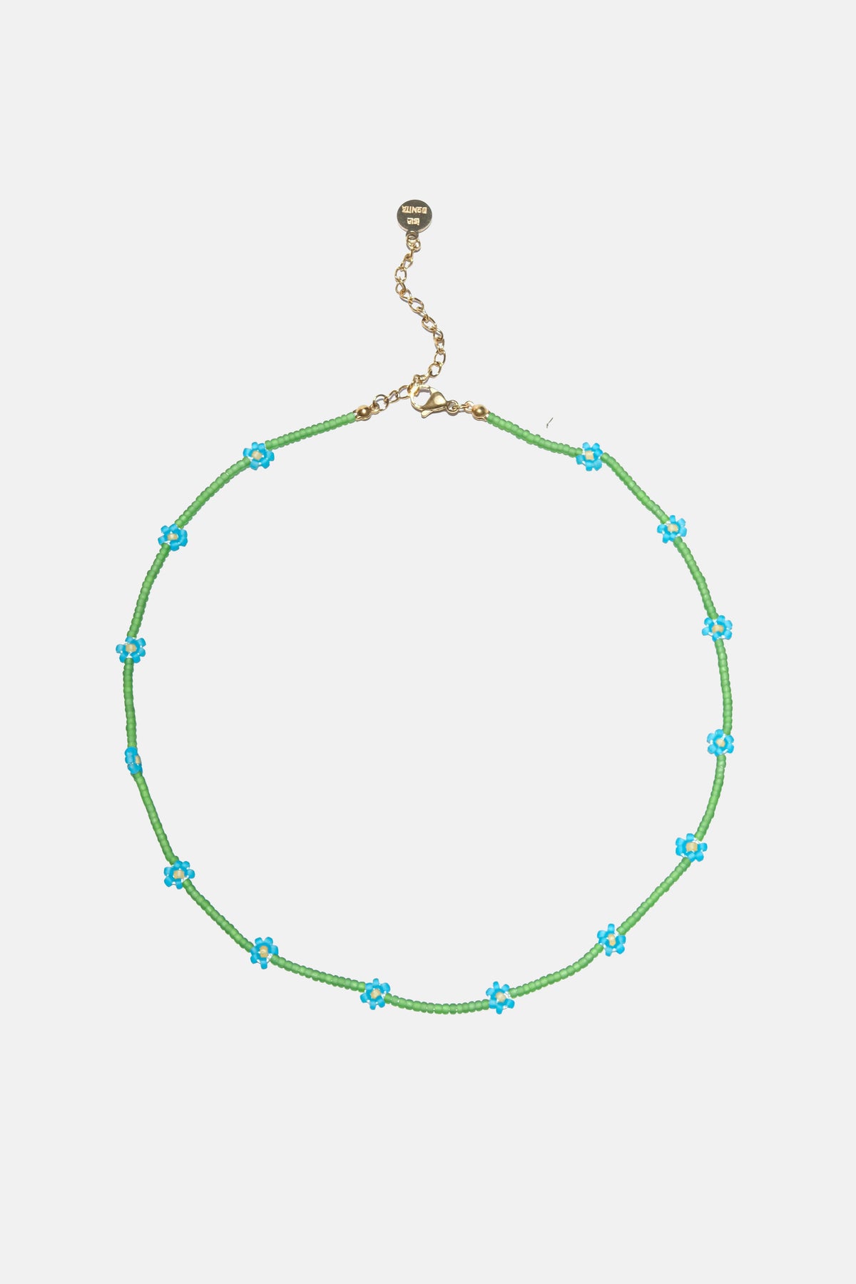Florecitas Necklace - Verde